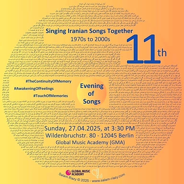11th Singing Iranian Songs Together